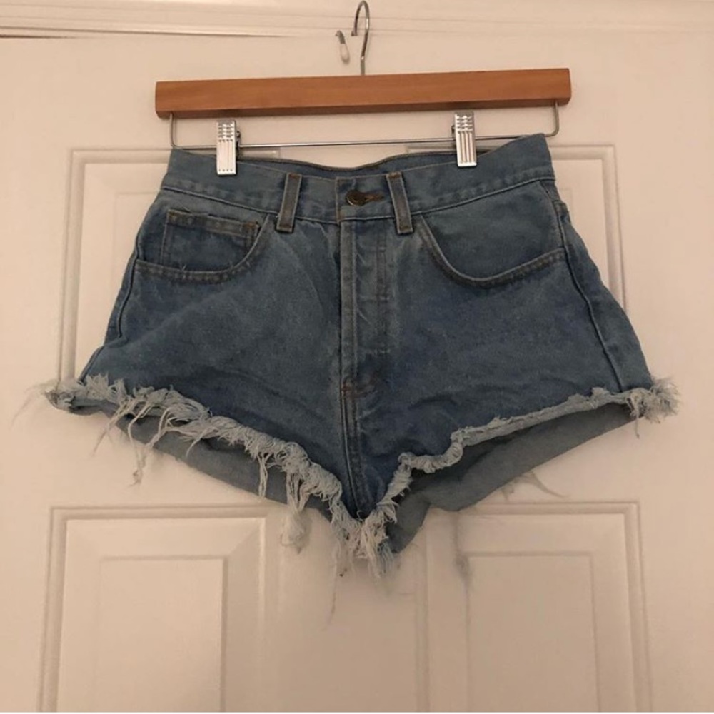 Brandy Melville high waisted jean shorts
